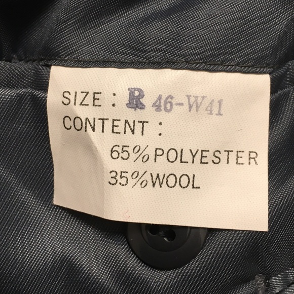 Men’s R46- W41 grey pinstripe suit- jacket and pants - Picture 6 of 15